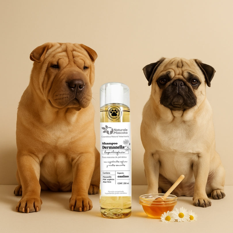 Shampoo hipoalergénico para perros