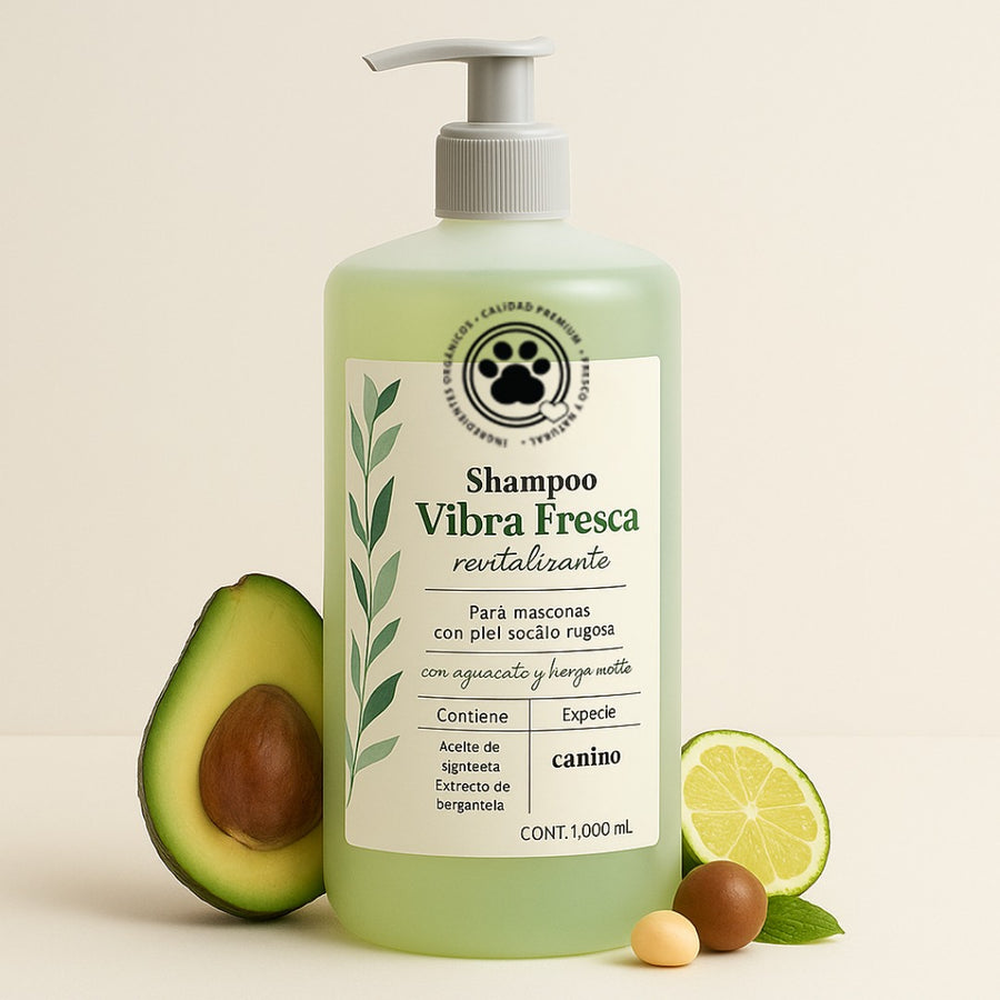 Shampoo Vibra fresca (aguacate- bergamota)- 1 litro