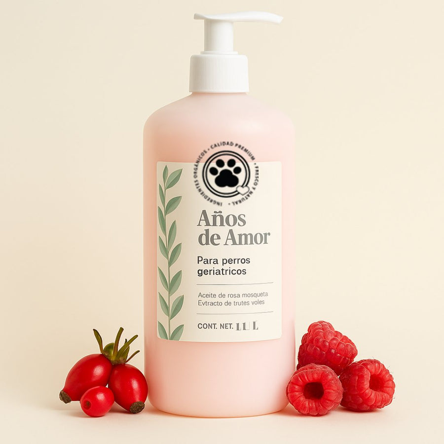 Shampoo geríatrico -edad avanzada- 1 litro
