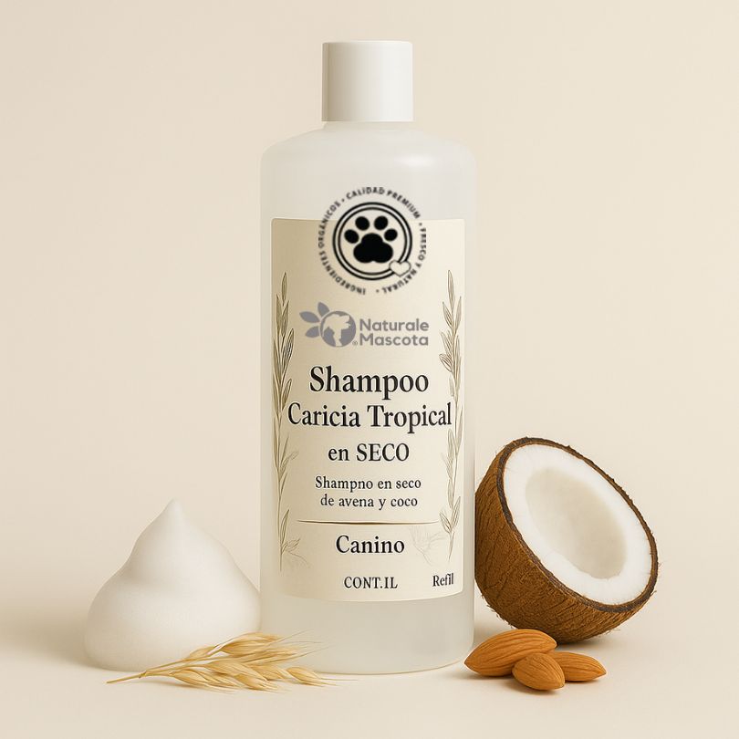 Shampoo en seco Avena - Coco. REFILL 1 litro